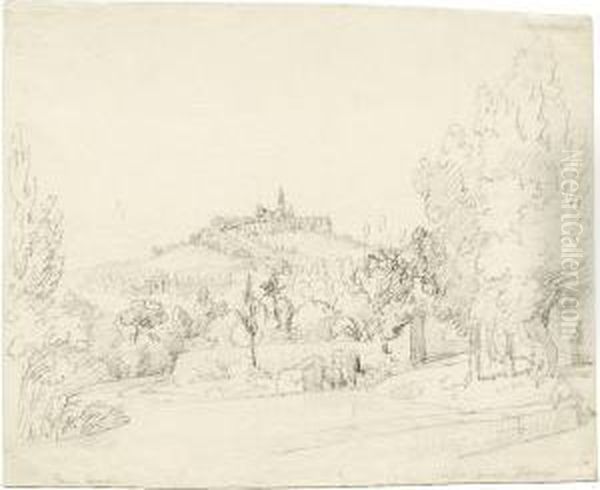 Ansicht Von Fiesole Bei Florenz - view 1