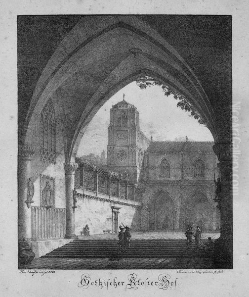 Gotischer Klosterhof - view 1