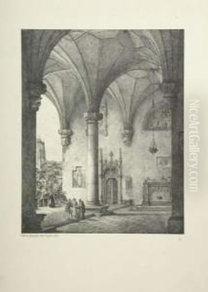 Ansichten Von Gotischen Kirchenbauten - view 1