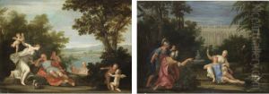 Armida Scopre Rinaldo Addormentato; Rinaldo E Armida Nel Giardino Incantato