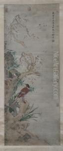 Birds On Branch by Shen Quan