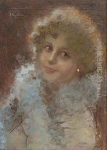 Ritratto Di Fanciulla by Federico Quarenghi