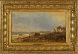 The Beach Near Cohasset by Arthur Quartley