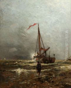 Coast Of Holland by Arthur Quartley