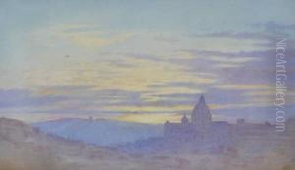Citadel At Sunset - view 1