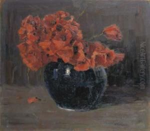 Vaso Con Papaveri by Domenico Quattrociocchi
