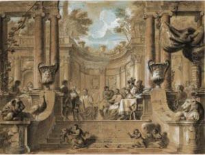 The Marriage At Cana by Jan Erasmus Ceder Quellinus