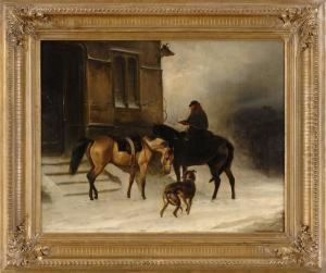 Wintertag. by Gustav Quentell