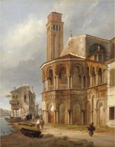 La Chiesa Dei Santi Maria E Donato A Murano by Luigi Querena