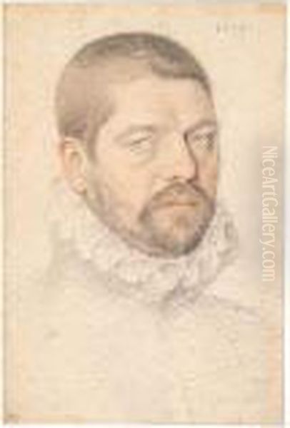 Portrait Of A Man Wearing A Ruff. - view 1