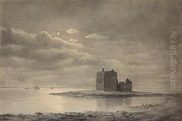 Rosyth Castle, Firth Of Forth - view 1