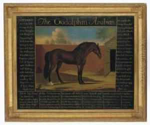 The Godolphin Arabian In A Walled Yard by Daniel Quigley