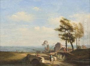Landschaft Am Meer by Joseph Quinaux