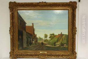Dorpsweg by Joseph Quinaux