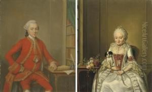 Portrait Of Gentleman Said To Be Hendrik De Roo by Jan Maurits Quinkhard