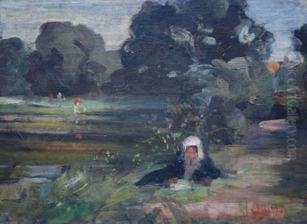 Figures In Landscape - view 1