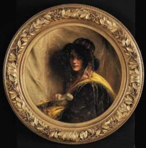 La Musicienne by Paul Francois Quinsac