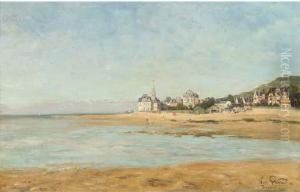 La Plage De Beuzeval, Normandie