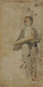 Ragazzo Che Vende Sigarette by Tullio Quinzio