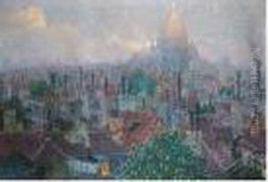 Blick Auf Sacre Coeur Von Montmartre (view Of Sacre Coeur From Montmartre) by Rudolf Quittner