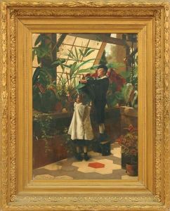 Children In The Conservatory