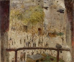 Strassenszene by Ernest Quost