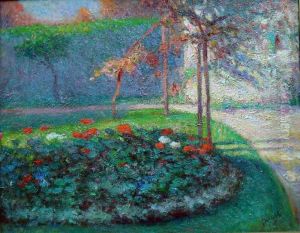 Jardin Fleuri by Ernest Quost