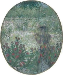 Au Jardin by Ernest Quost