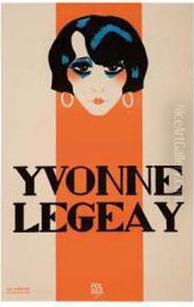 Yvonne Legeay. 1925. - view 1