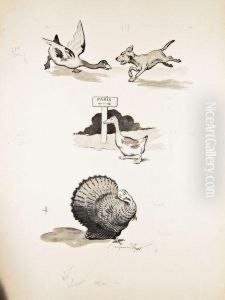 L'oie Et Le Dindon