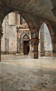 La Porta Della Rana Del Duomo Di Como