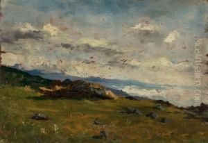 Paesaggio Di Montagna by Domenico Rabioglio