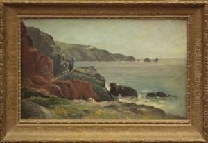 Coastal Landscape by Thomas Henry Rabjohn