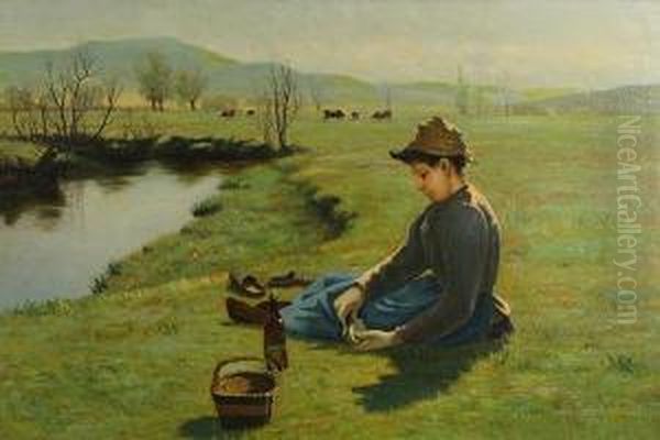 Lunchtime Along The River - view 1