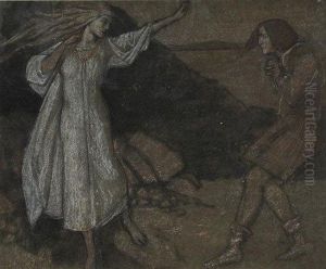 Macbeth And Lady Macbeth by Arthur Rackham