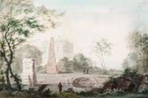 Arcadian Landscape by Abraham Rademaker