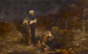 Die Flucht Nach Agypten by Stanislaw Radziejowski