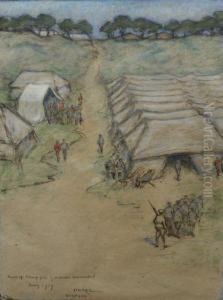 Part Of Camp For German Wounded