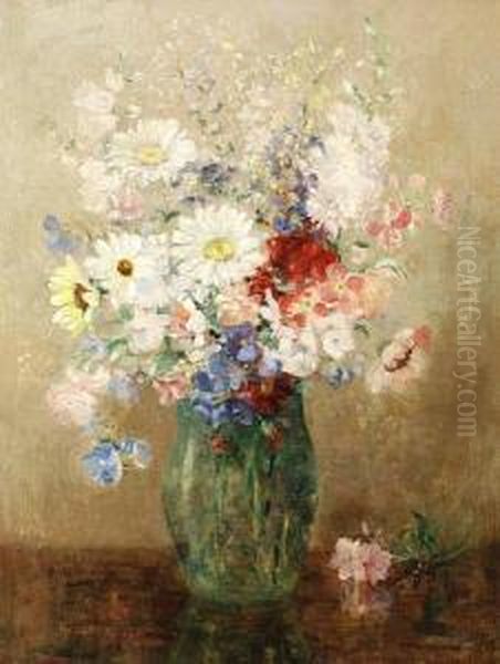Vase Of Mixed Flowers - view 1
