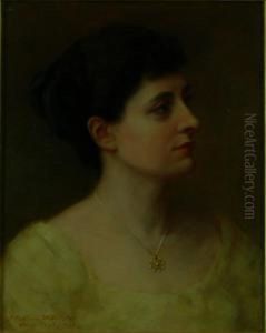 Portrait Of A Woman by James Raeburn Middleton