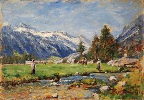 - "purtud - Courmayeur" 1915 - view 1