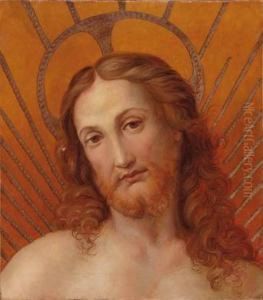 Kopf Jesu Christi Aus Dem Freskodisputa Kopf Jesu Christi Aus Dem Freskodisputa