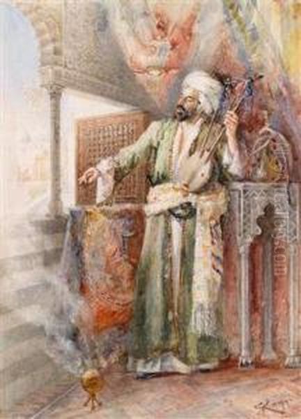 Arabischer Musikant - view 1