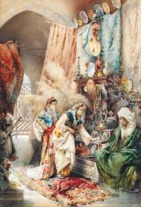 La Visite Au Brocanteur by Giovanni Antonio Raggi