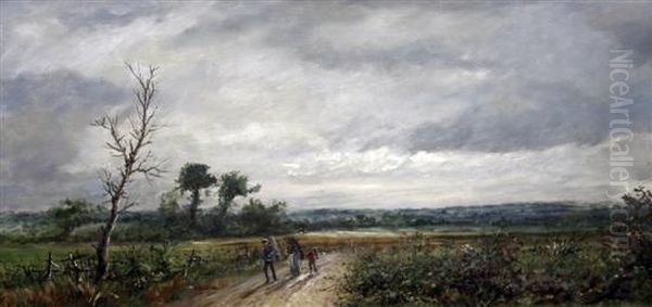 Faggot Gatherers In An Open Landscape - view 1