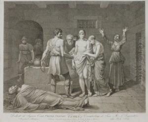 Szene Mit Cimon Aus Der Griechischen Geschichte by Carl Heinrich Rahl