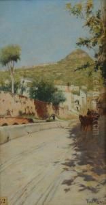 Strada Con Casette by Edoardo Raimondi