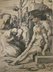 Neptune Calming The Tempest Which Aeoluis Raised Aginst Aeneas' Fleet