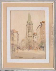 L'eglise, St. Leu, Amiens by Victor Noble Rainbird