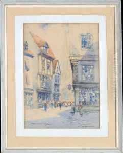 In Old Rouen by Victor Noble Rainbird